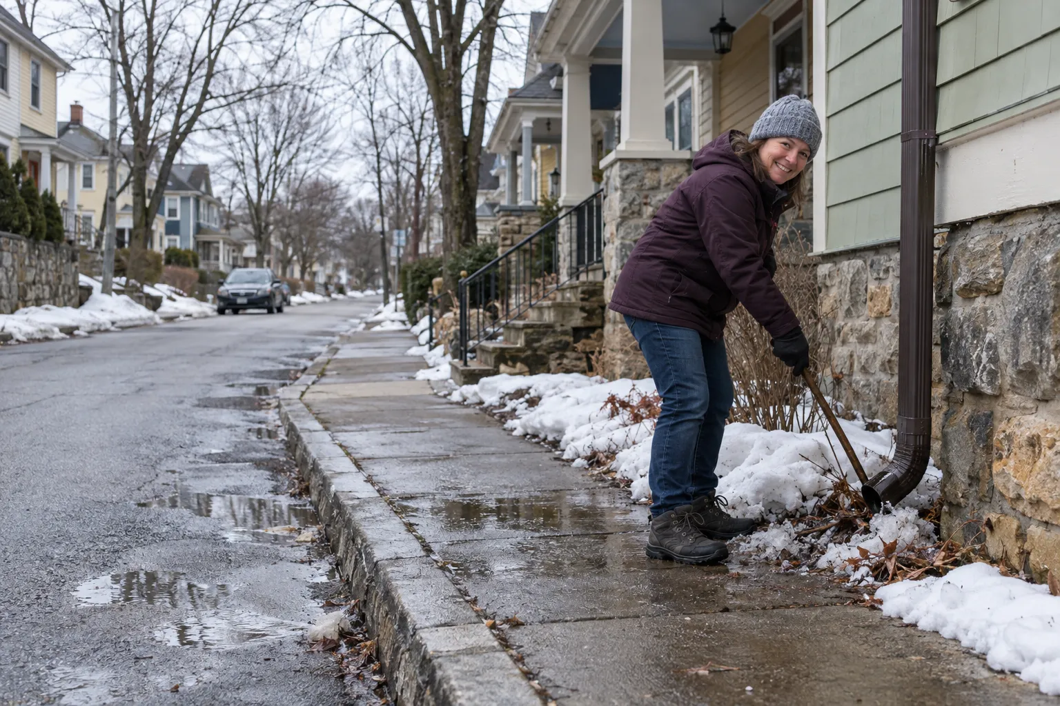 Homes in the Greater Hartford area served by local water damage providers